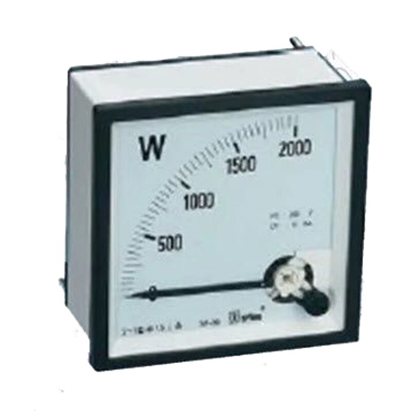 Eenfase wisselstroommeter 0-2000w watt meter 96*96mm watt paneelmeter