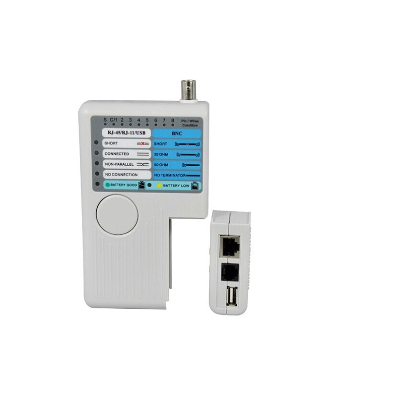 4 in 1 Netzwerk Kabel Tester RJ45/RJ11/USB/BNC LAN Kabel Katze5 Katze6 Draht Tester KABEL Tester
