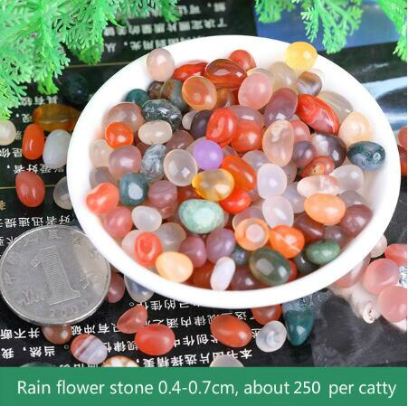 Regen Bloem Steen Aquarium Gekleurde Steentjes Bloempot Decoratie Stenen Tuin Tuinieren Tuin Decoratie: S