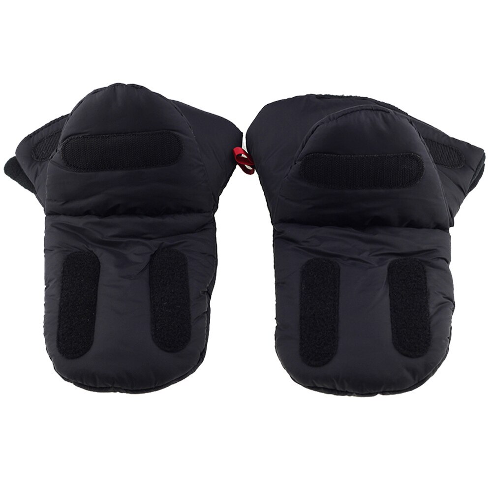 Guantes de invierno para cochecito de bebé, manoplas de mano, accesorios para cochecito de bebé, cubierta de mano impermeable para silla de paseo, manoplas de piel, gancho de bolsillo para teléfono