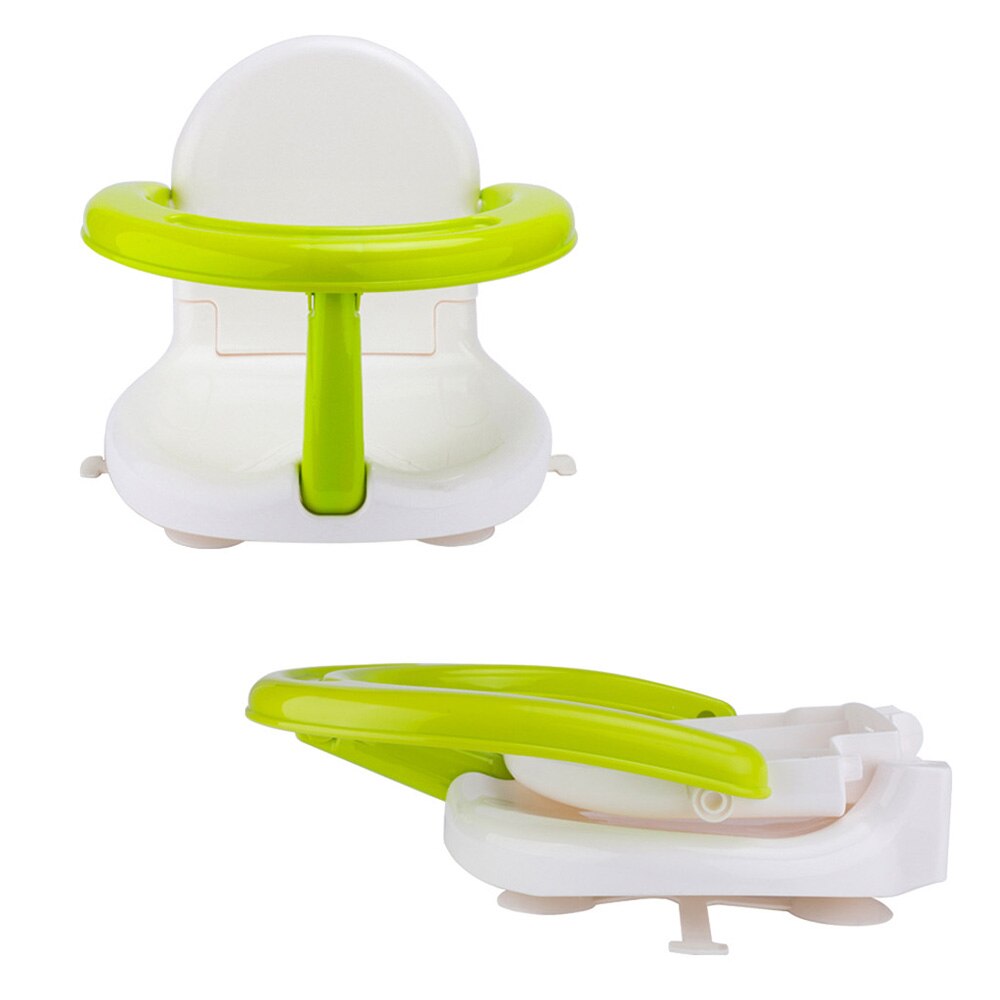 Bærbart babybrusebadssæde, der spiser sikkerhedsstol, der kan foldes sammen skridsikker sikkerhed multifunktionelt legetøjsbadstøtte