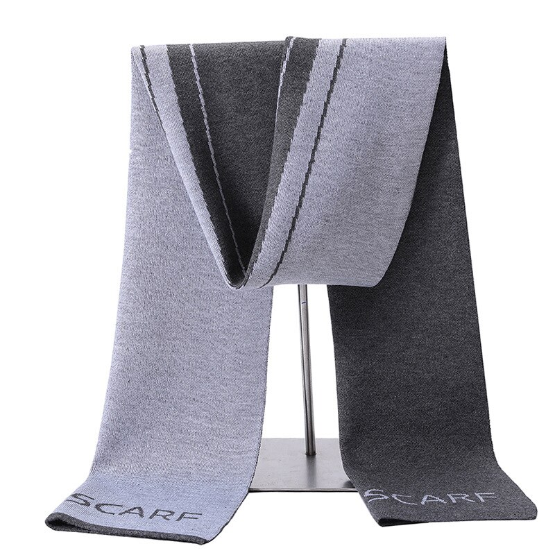 classique hommes hiver Plaid écharpe coupe-vent coton châles foulards doux décontracté écharpes homme entreprise écharpe