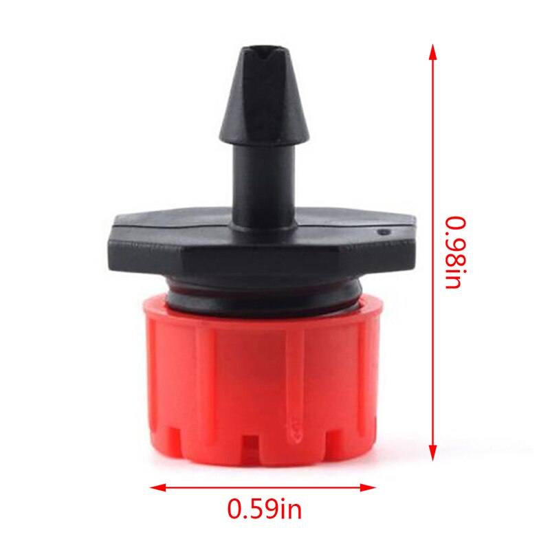 20PCS Adjustable Micro Drip Irrigation System Watering Sprinklers Garden Supplies