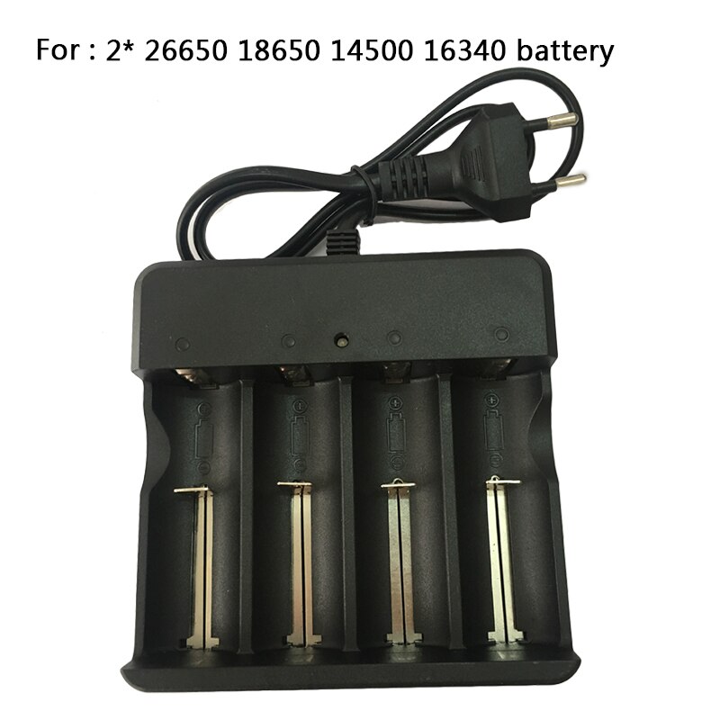 Batterilader belysningstilbehør lader  z20 litium til 16340/14500/18650 universell enkelt ccc, fcc, ce litwod