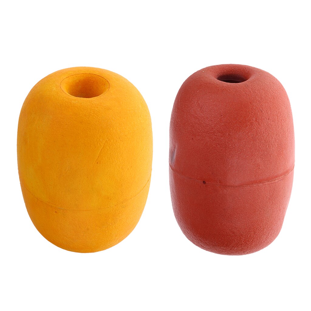 2 Packs PVC Rope Floats for Pools, Fishing Nets, Ski Ropes, Anchor Lines, Marker Buoys, Swimming Lanes