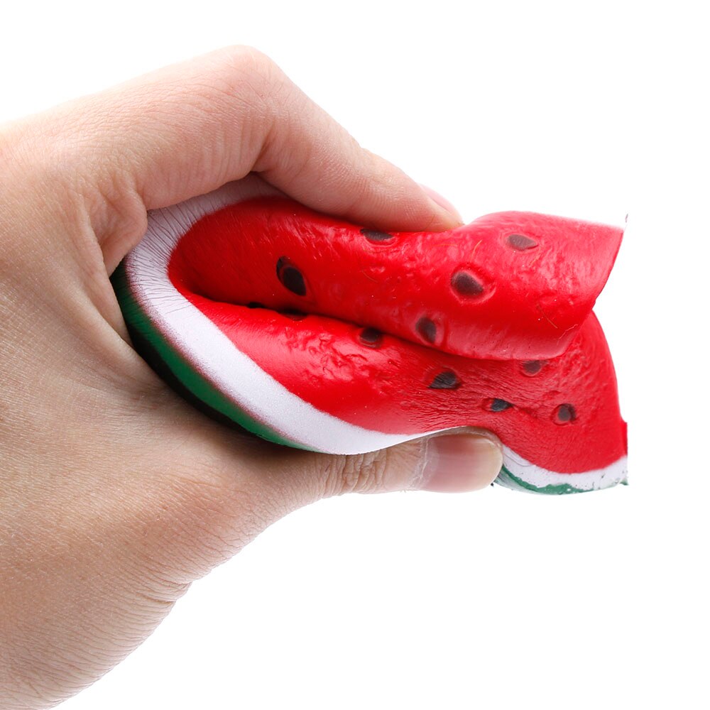 Jumbo Squishies Slow Rising Squishy Ssmiley Watermelon Squishys Toys Kawaii Scented Squeeze Toys Stress Relief Toys Novelty Toys: Default Title