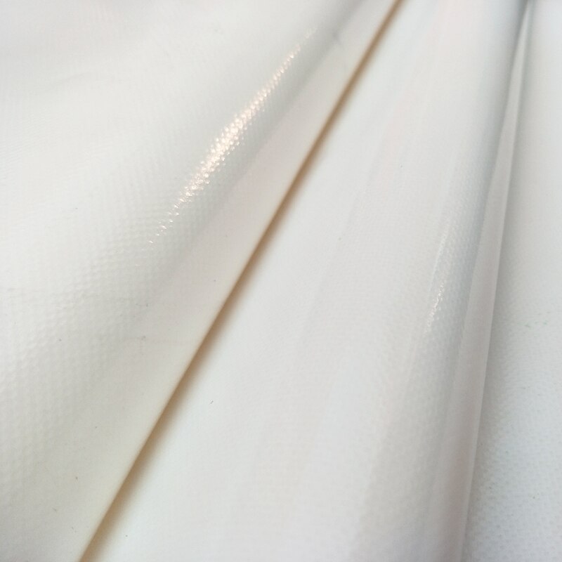 Persianas enrollables de granja, lona protectora contra el frío, mantiene el calor, paño impermeable a prueba de viento y lluvia, protector solar Anti-UV: White