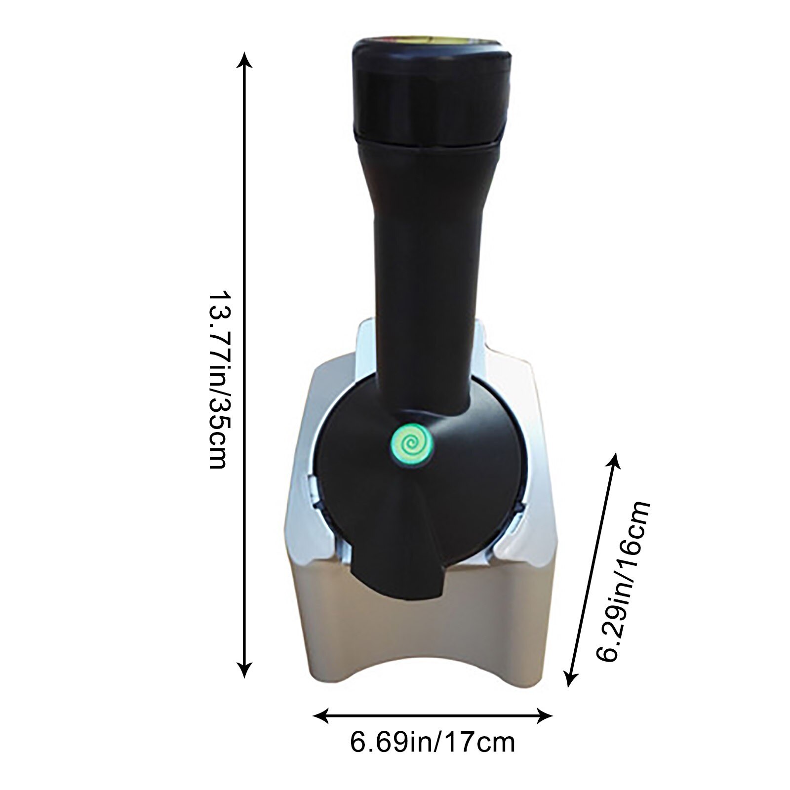 Electric Fruit Ice Cream Maker Household Freeze Fruit Ice Cream Machine, EU/UK/US Plug