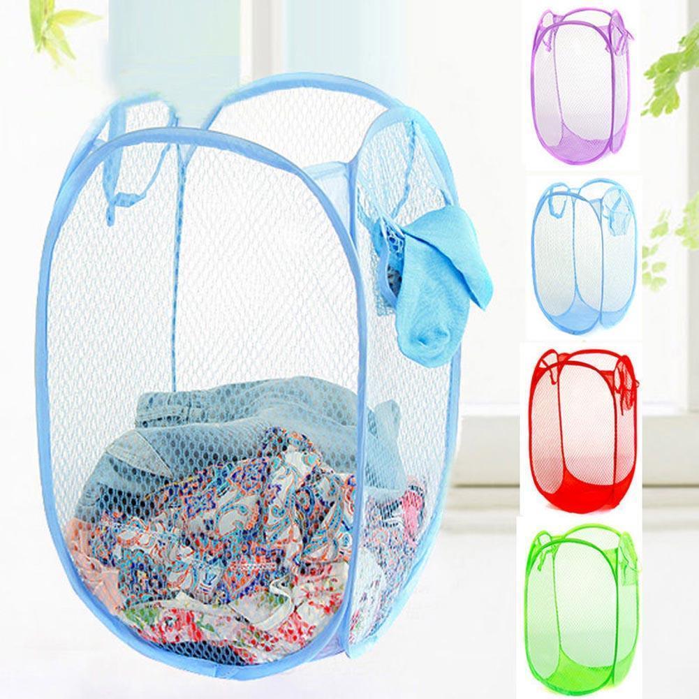 Wasmand Wasmand Speelgoed Kleding Opslag Bin Mesh Wassen Opslag Nylon