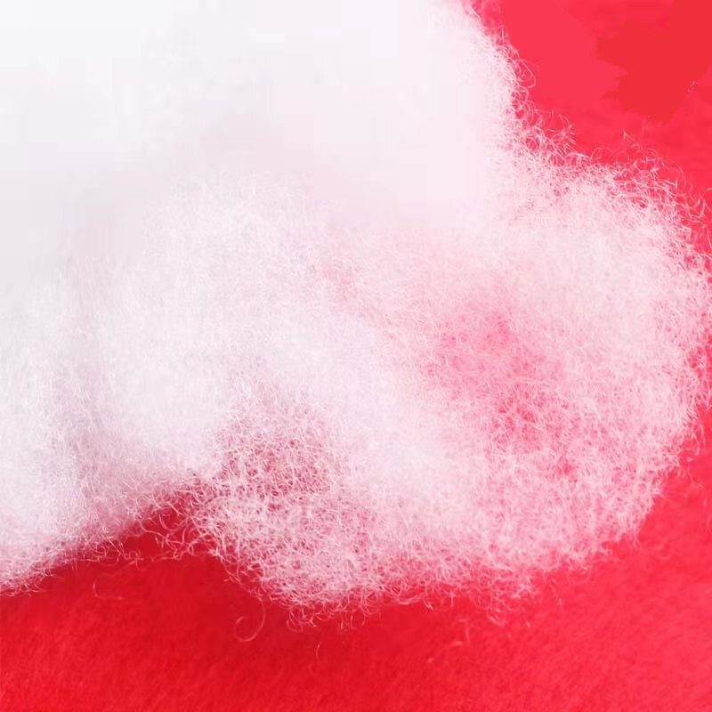White PP fluffy springback cotton non-woven doll purse filling material DIY manual material accessories