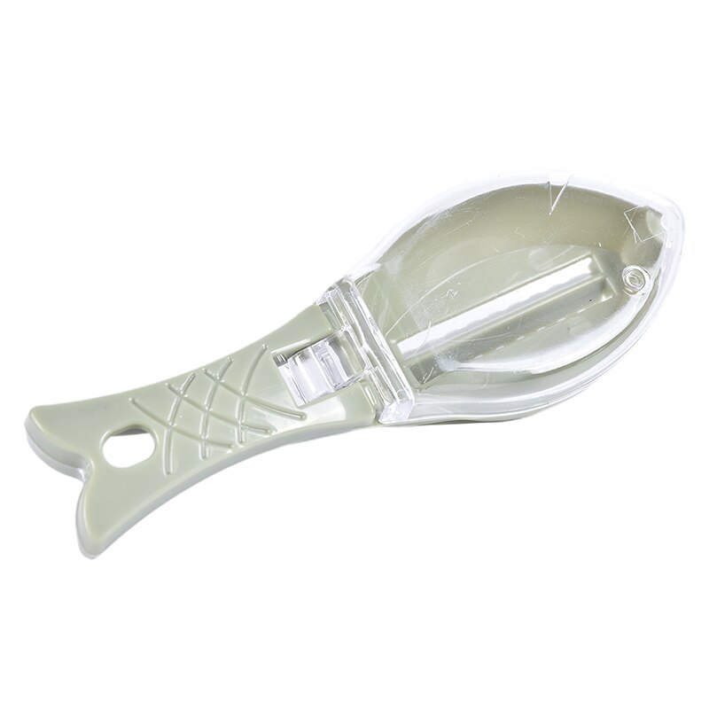 Schubben Schraper Vis Huid Borstel Schrapen Raspen Met Cover Voor Schrapen Schubben Mes Cleaning Peeler Scaler Schraper: Green