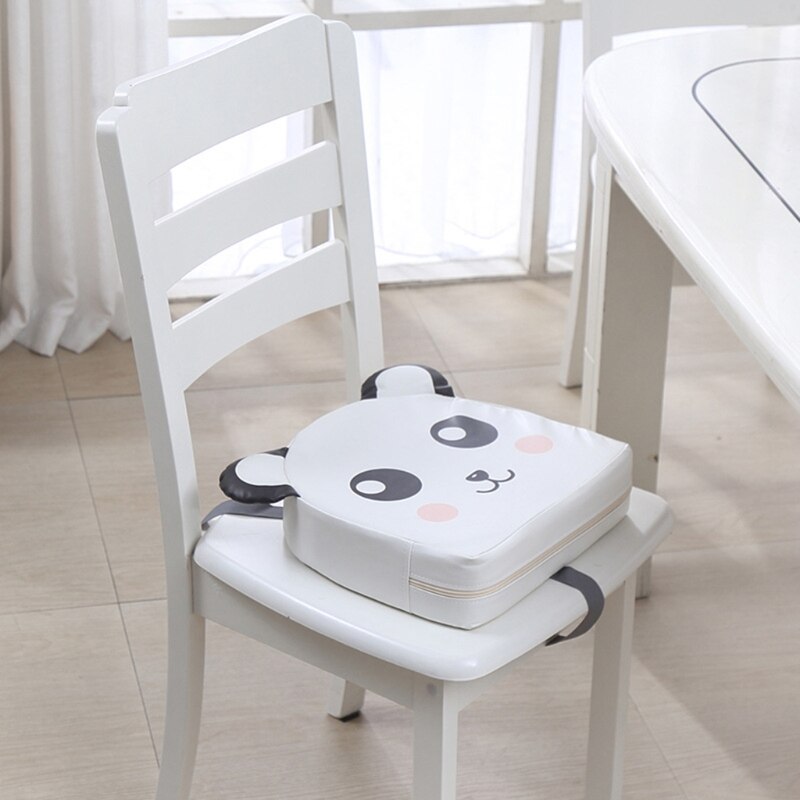 Kid PU Leather High Chair Pad Booster Dining Room Detachable Sponge Seat Cushion