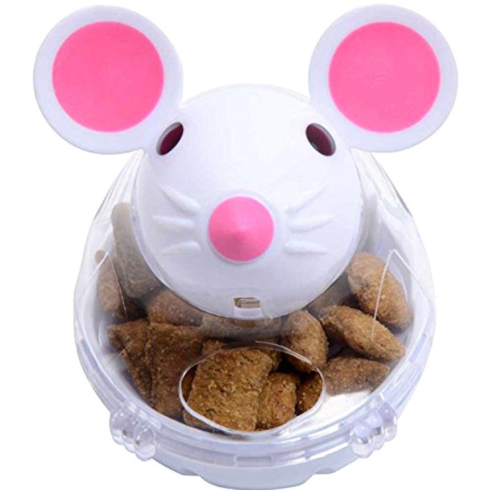Pet Cat Kitten Muis Vorm Treat Holder Voedsel Opslag Dispenser Chew Play Speelgoed Voor Huisdier Producten Kat Accessoires