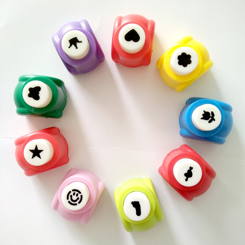 Mini Flower Paper Craft Punch Hole Puncher Scrapbook Punches Handmade Cutter Card DIY Tool