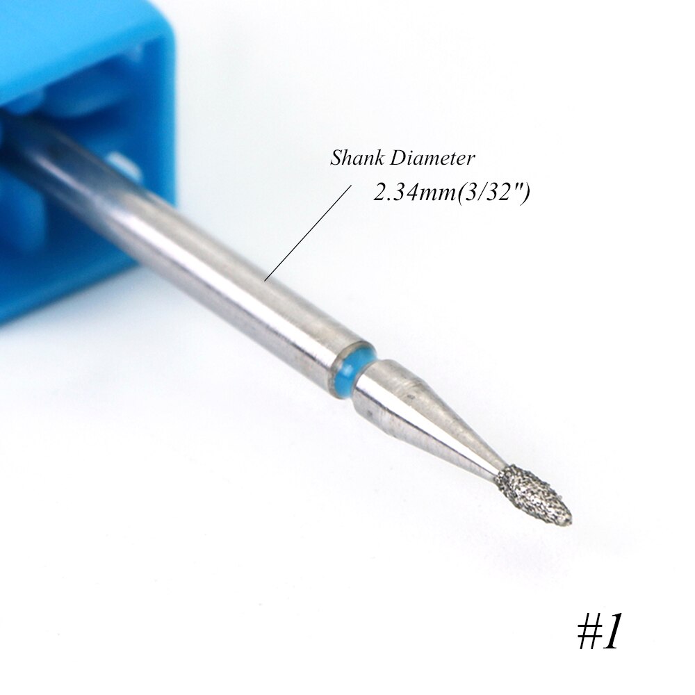 1pc Keramik Bohrer Nagel Fräsen Cutter Für Manikübetreffend Maschine einstellen Entfernen Pedikübetreffend Nagel Fräser Gerät Zubehör CHTDC1-18: Bits30-01