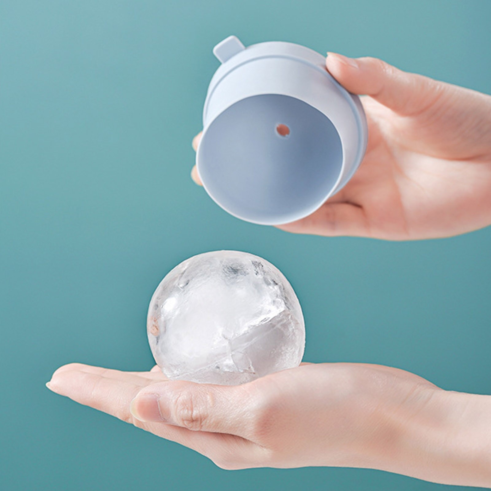 Mold Ice Ball Portable Silicone Spherical Mold Ice Ball Diy Durable For Home Bar Party Wine Cocktail Ice Cubes Kitchen Gadget