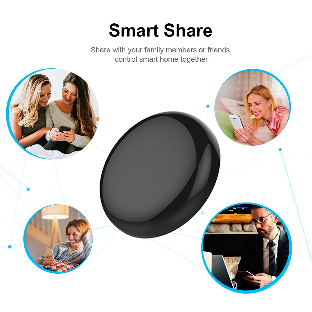 Wi-Fi Smart IR Controller APP&Voice Control For Alexa Google Home Infrared 14m Remote Control for TV Air Conditioner Lamp