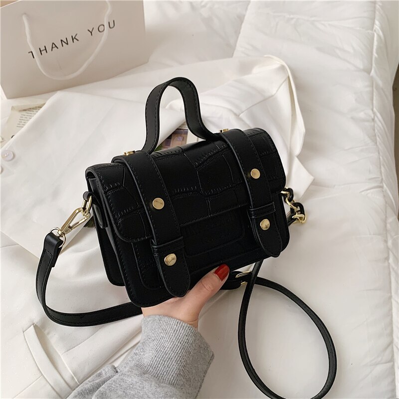 Tassen Voor Vrouwen Retro Dames Schoudertas Mini Kleine Vrouwelijke Messenger Bag Dagelijks Dating En Winkelen Geel: Black