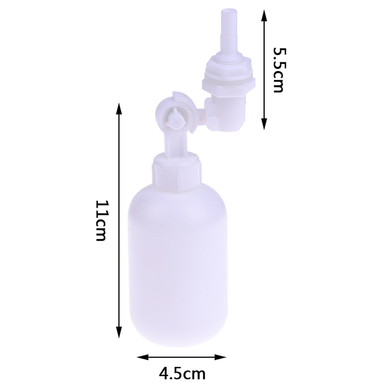 Mini Floating Ball Valve Aquarium Fish Tank Float Valve Water Tank Level Control Multi Direction Installation Ball Cock