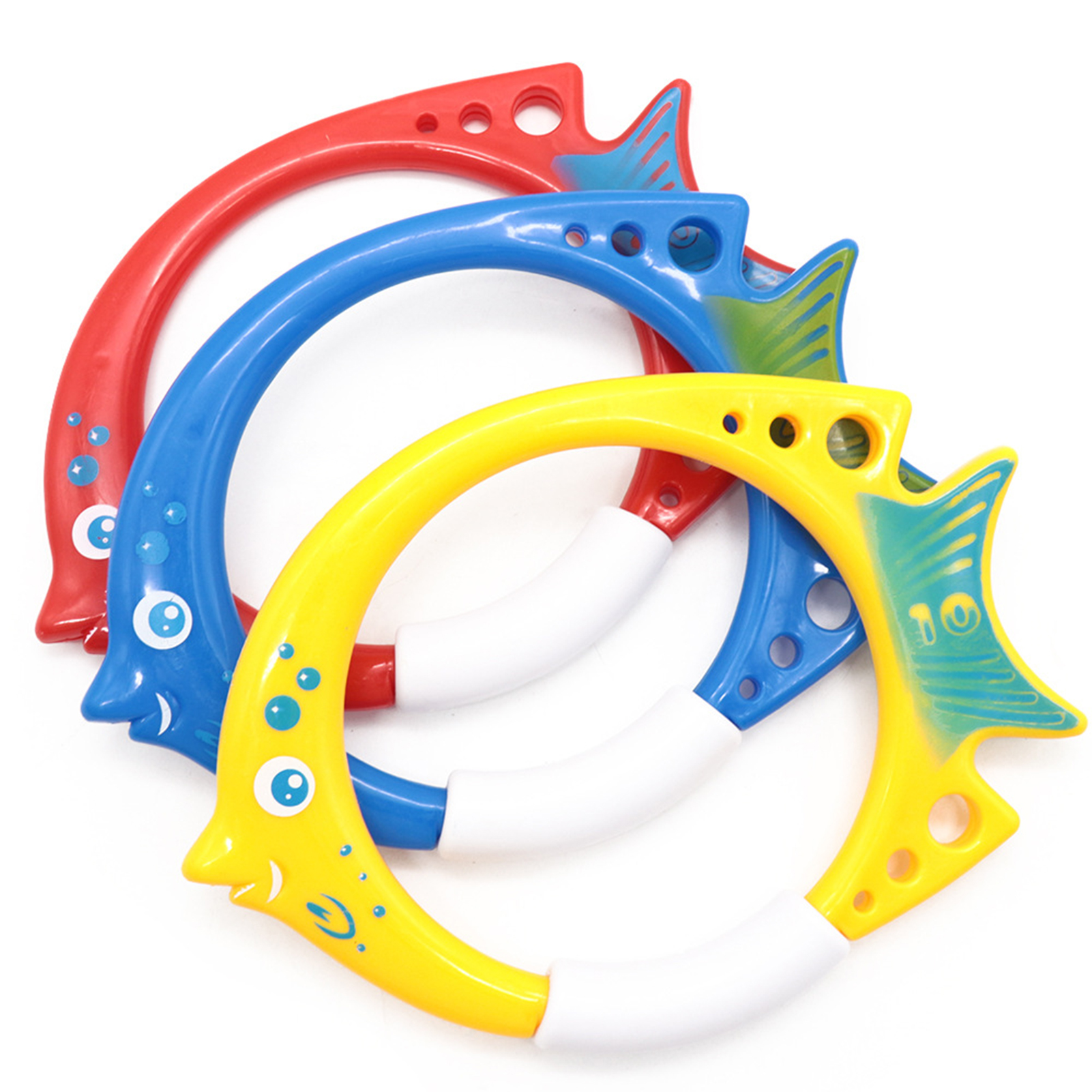 Swimming Pool Diving Circle Plastic Portable Swimming Diving Ring For Children Summer Toys Parent-child Children&#39;s