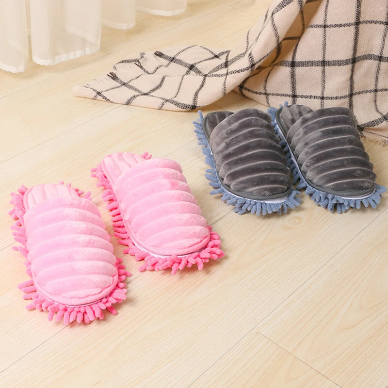 Multifunktions Boden Staub Reinigung Hausschuhe Schuhe Faul Wischen Schuhe Mopp Kappen Haus Hause Sauber Abdeckung Wischen Schuhe Reinigung Werkzeuge