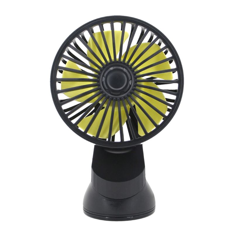 Universele Zuignap Enkele Kop Usb Auto Fan Drie Snelheidscontrole Air Cooling Usb Ventilator Voor Truck Suv Boot Kantoor thuis