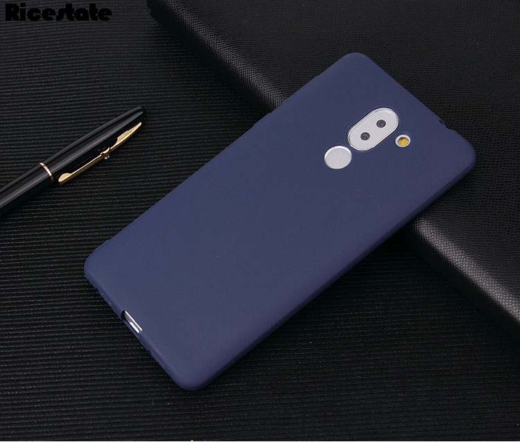 Huawei honor 6x ultradünne, matt silikon-tpu-schutzhülle für huawei  gr5 und huawei Kamerad 9 lite in kristall und frostrot