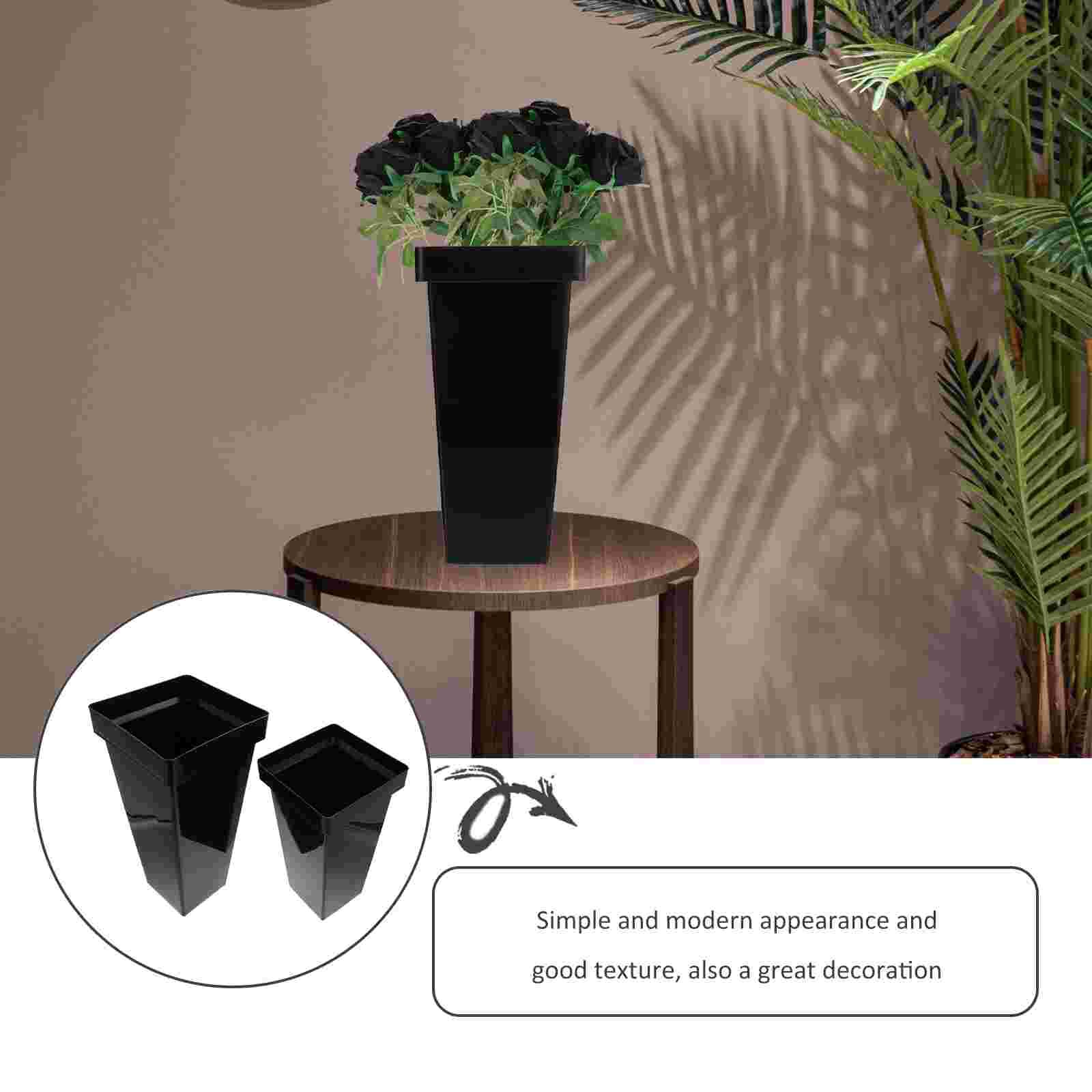 2 Stuks Plastic Wakker Bloem Emmer Bloemschikken Emmer Decoratieve Bloem Houder