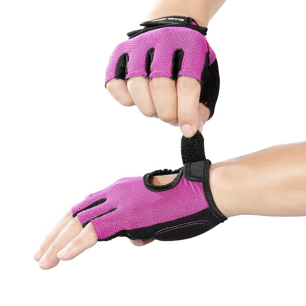 Kyncilor Gym Gloves Dumbbell Weightlifted Gloves Non-Slip Breathable Shock Absorption Half Finger Bodybuilding Training Glove