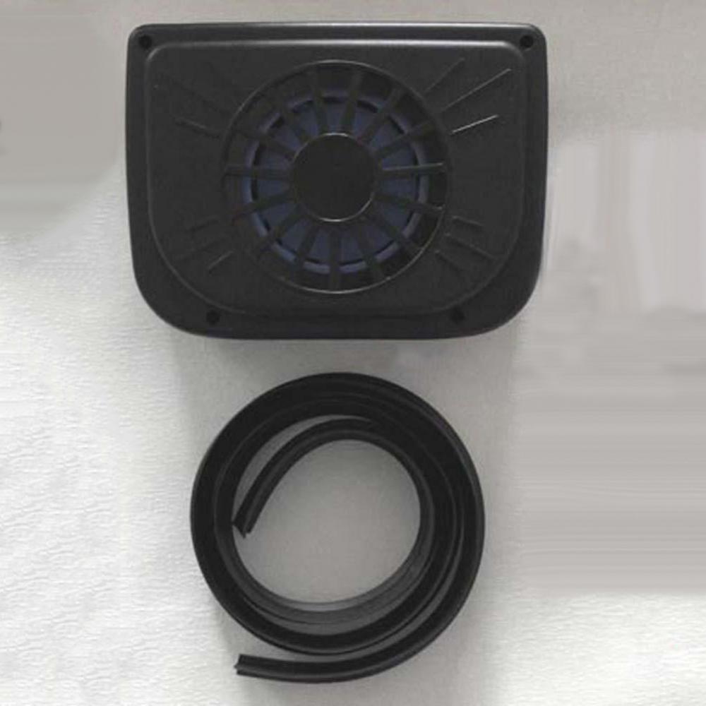 Solar Powered Car Window Air Vent Fan Energy Saving Auto Cooling Ventilator