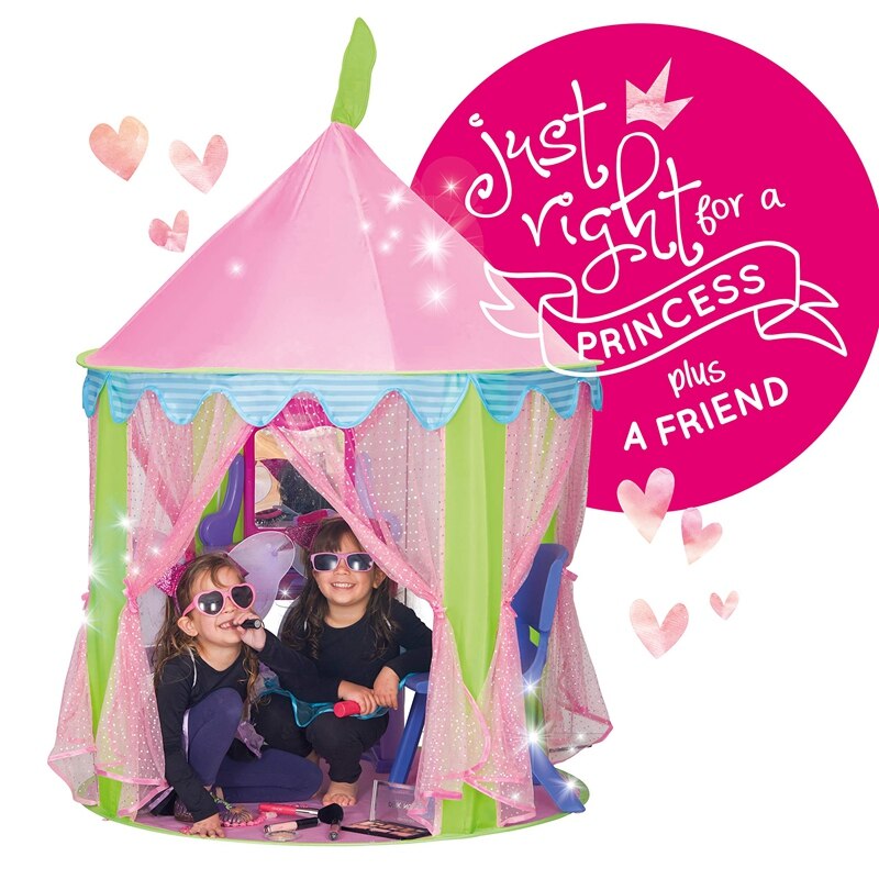 Tenda da gioco per bambini tenda da gioco pieghevole Teepee Princess Castle tenda da gioco per bambini regalo per bambini
