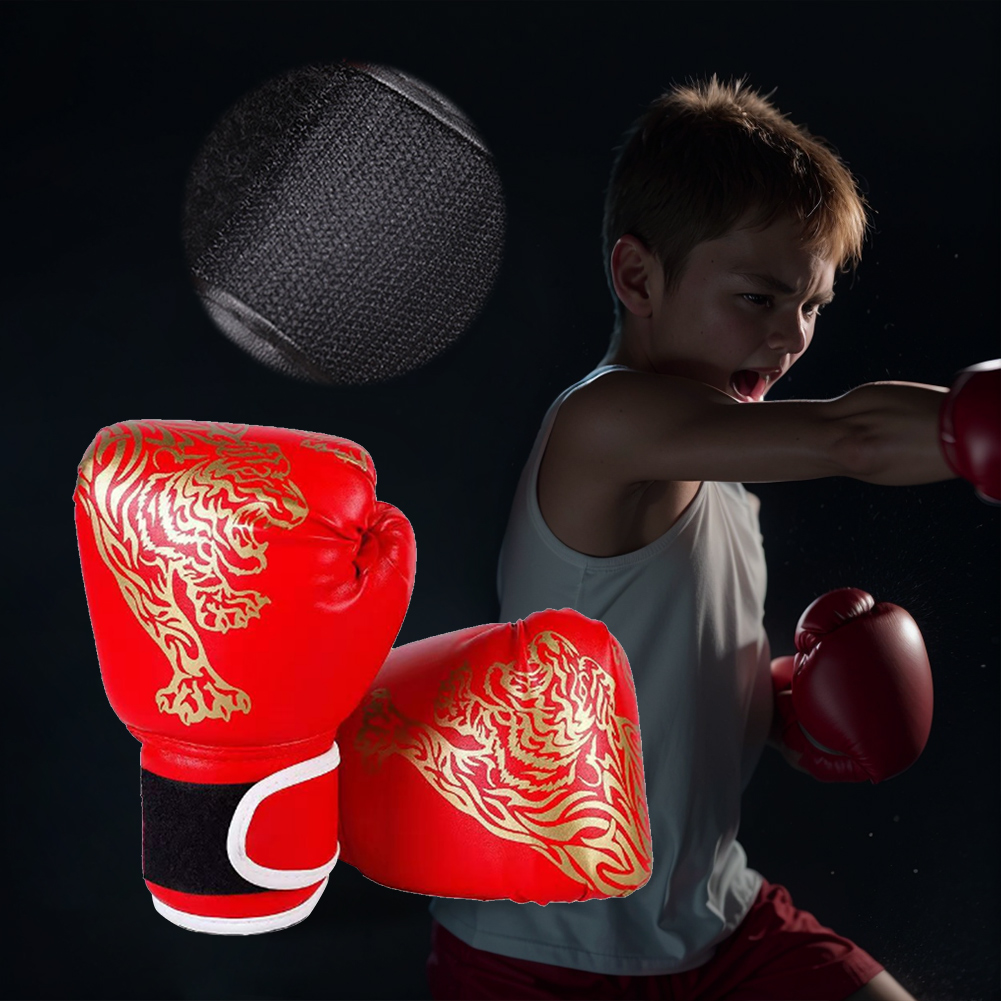 Bokshandschoenen Ademende Sanda Bokshandschoenen Comfortabele professionele bokshandschoenen Vechten Taekwondo Mitts voor kinderen Volwassenen