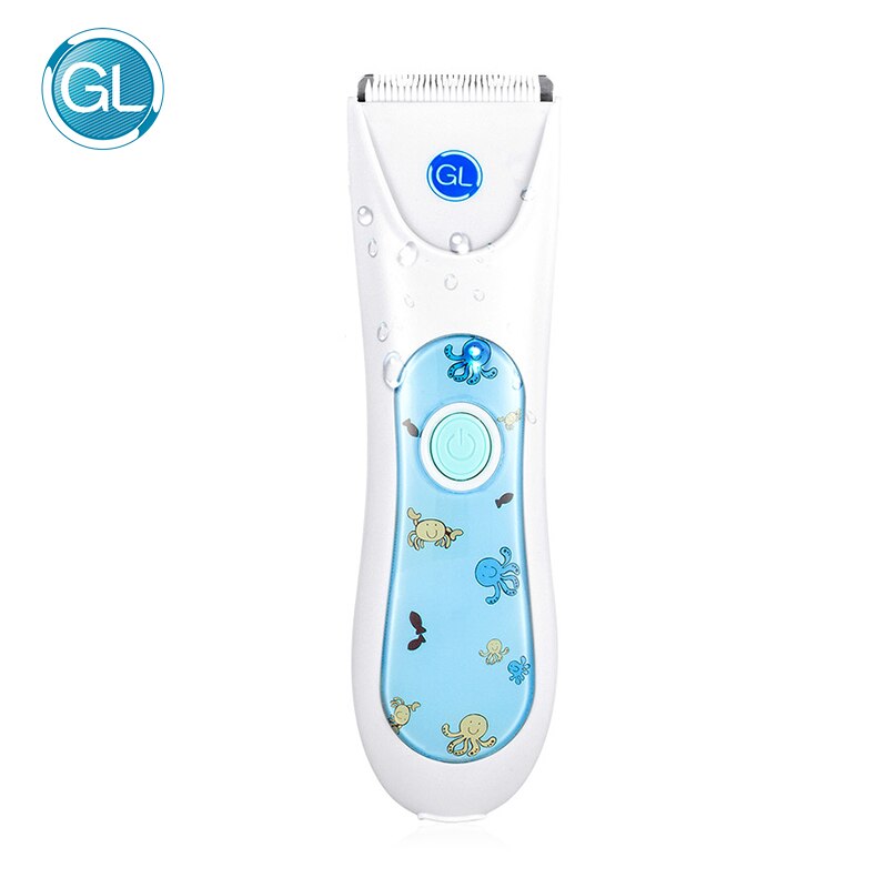 GL Baby Hairdressing Ceramic Blade Electric Hair Trimmer Fast Charge USB Waterproof Infant Men Hair Clipper Home Barber's Tool