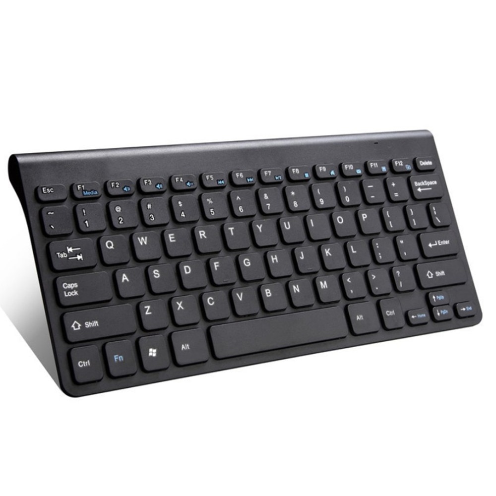 Mini Portable 2.4G Wireless Keyboard 78 Keys Ultra Thin Energy Saving Battery Powered for Tablet PC Computer Accessory