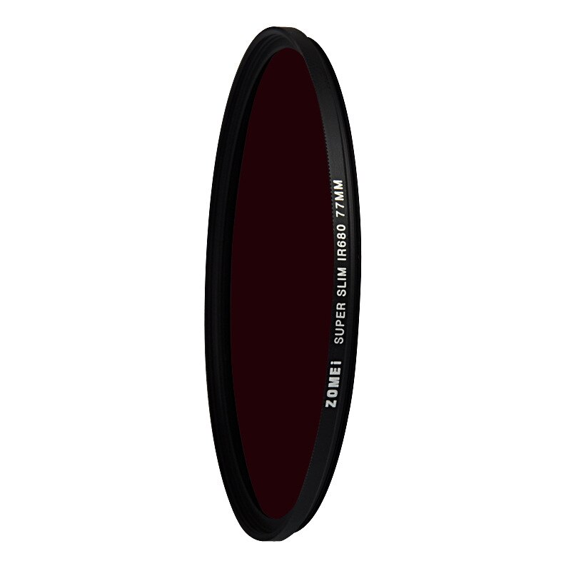 Zomei 680/720/760/850/950NM filtr podczerwieni IR lustro na podczerwień dla obiektyw do lustrzanki cyfrowej lustro slimmed Rimmed 46/49/52/55/58/62/67/72/77mm