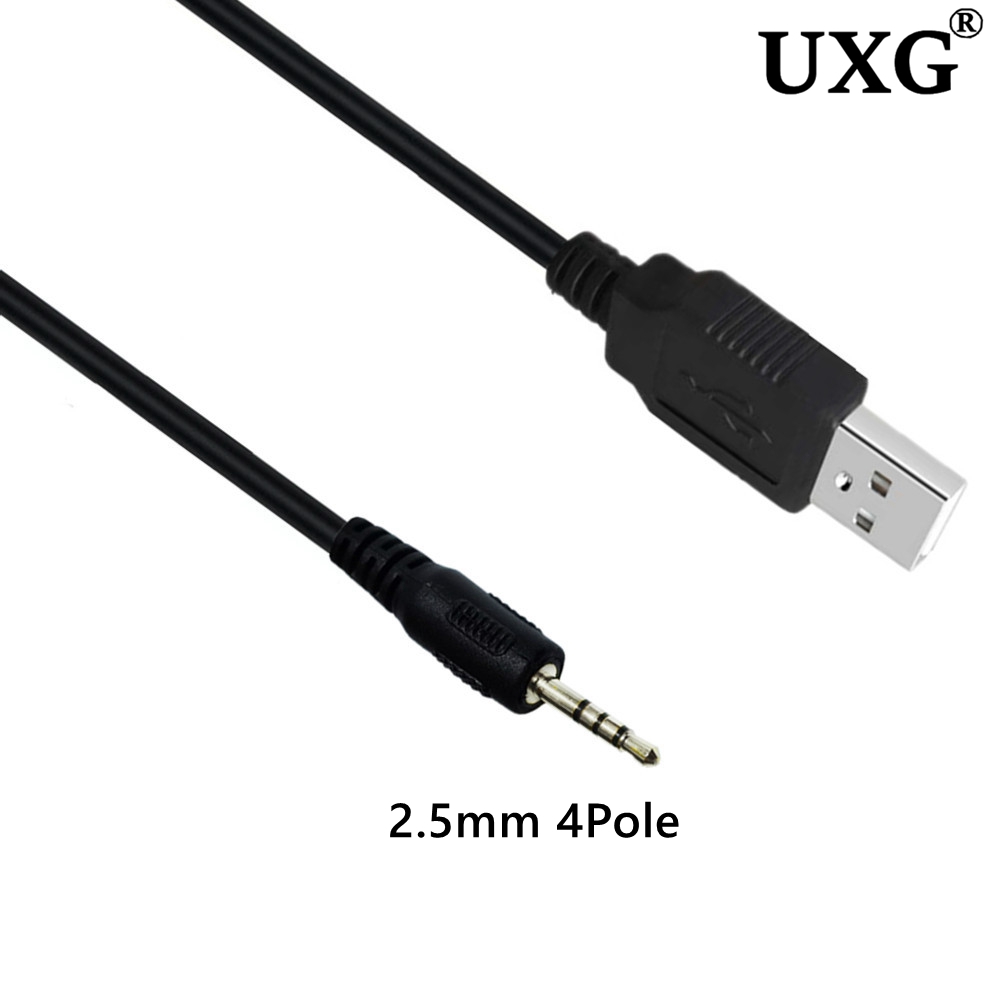 Cable cargador de carga USB de 2,5 mm para auriculares JBL Synchros E40BT/E50BT/J56BT carga USB
