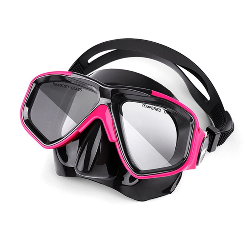 Diving Mask Adults Scuba Mask Underwater Snorkel Set Anti Fog Snorkeling Goggles Swimming Mask Glass Men Women Diving Goggles: color 03
