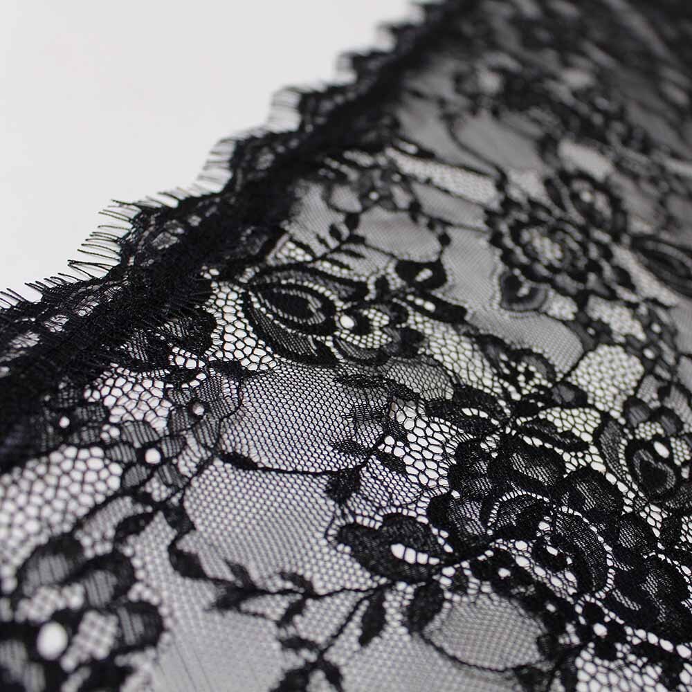 Nouveauté dentelle bord noir mantille voile catholique couvre-tête pour la messe latine église chapelle voile