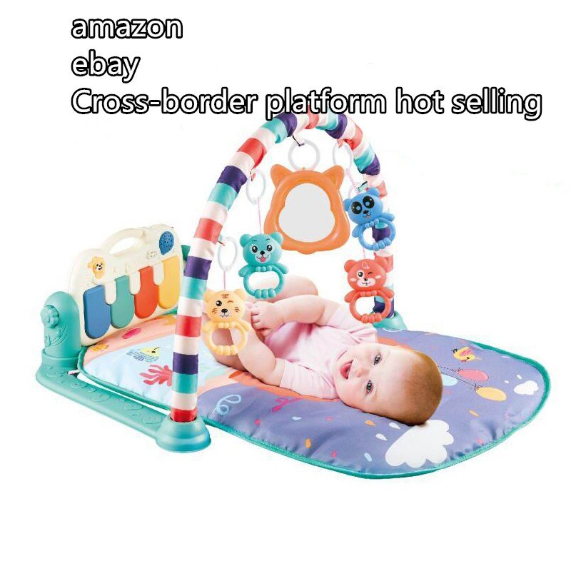 Music Blanket Baby Newborn Steps On Piano Gym 0- 18 Months 30 Lism Plastic Cement