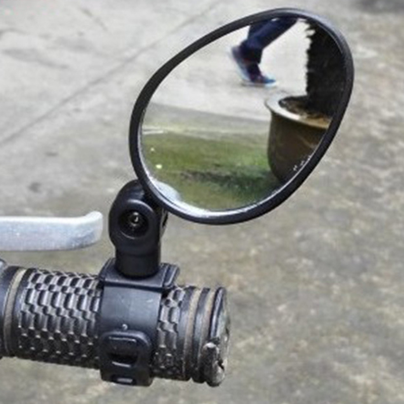 Verre Vert Miroir De Vélo Rond Rotatif - Pour Une Meilleure Visibilité à L' arrière, Origine Japon - Neuf Miroir Vélo Rond