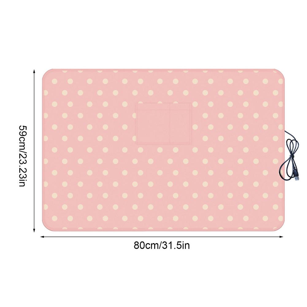 Elektrische Decke Beheizt USB Auto Heizung Decke Knie Pad Schal Wärmer Elektrische Heizung Decke warm Beheizt Plaid warm Halten: Rosa