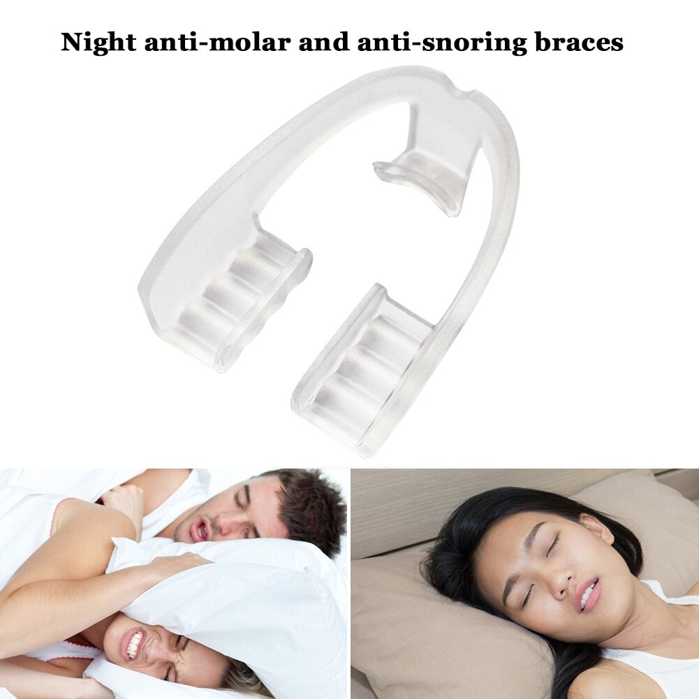 Mouth Guard Teeth Bruxism Silicone Mouth Guard Prevent Night Sleep Aid Tools Prevent From Squeezing Grinding Sleeping Aid Tool