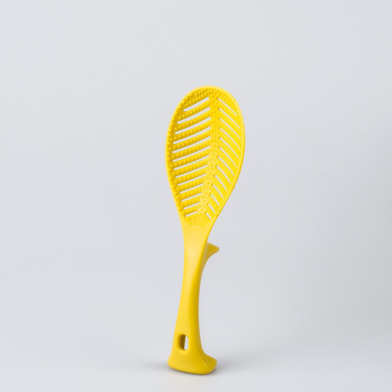 Accesorios de cocina paleta de arroz de pie cuchara de arroz servir cuchara utensilios de cocina plásticos vajilla: Azul