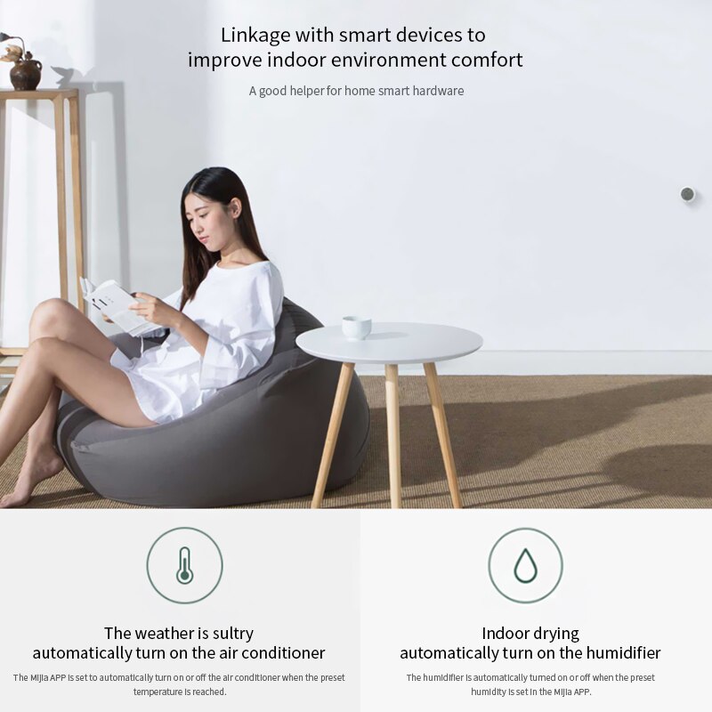 Xiaomi Mijia Bluetooth Temperatuur Vochtigheid Hygrothermograph Hoge Gevoelige Lcd-scherm Hygrometer Thermometer Vocht Sensor