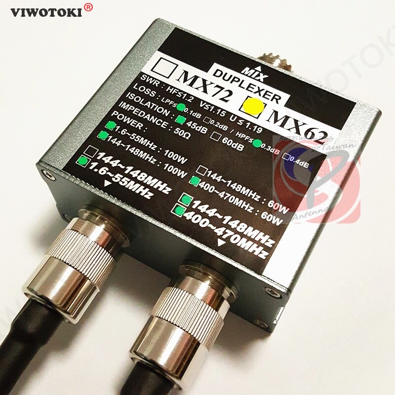 MX62 Schinken Antenne Combiner Verschiedene Frequenz (HF / VHF / UHF) linear Combiner Transit Bahnhof Duplexer