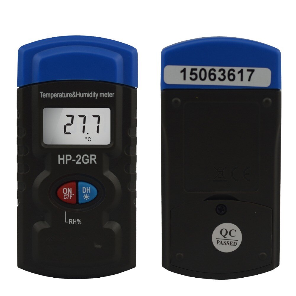 Mini Data Logger Digital Thermometer Hygrometers High Precision HP-2GR Air Temperature Humidity Moisture Meter