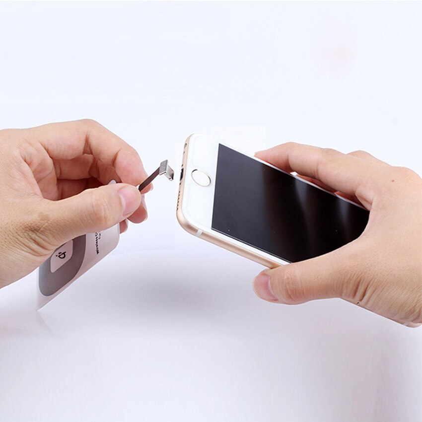 QI Wireless Charger Receiver 5V/2A Coil Charging Type C Adapter Patch For Xiaomi Redmi Note 7 5 For Huawei P20 Lite Samsung A50