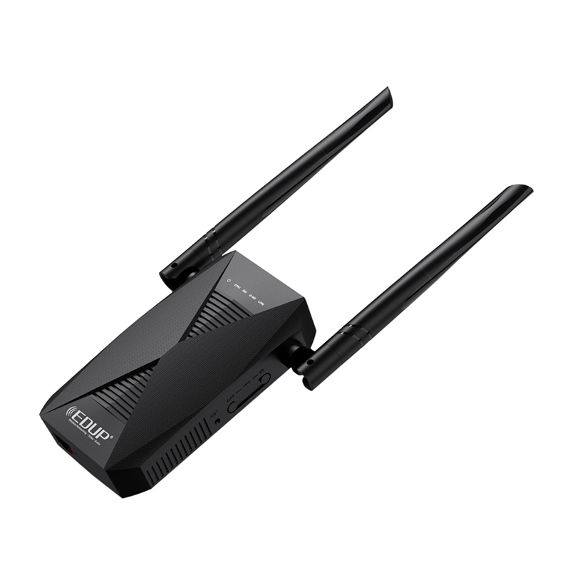 Edup 1200m wlan-repeater dualband 2.4g & 5 ghz wlan-extender wireless 802.11ac router signalverstärker für heim-wlan-anschluss