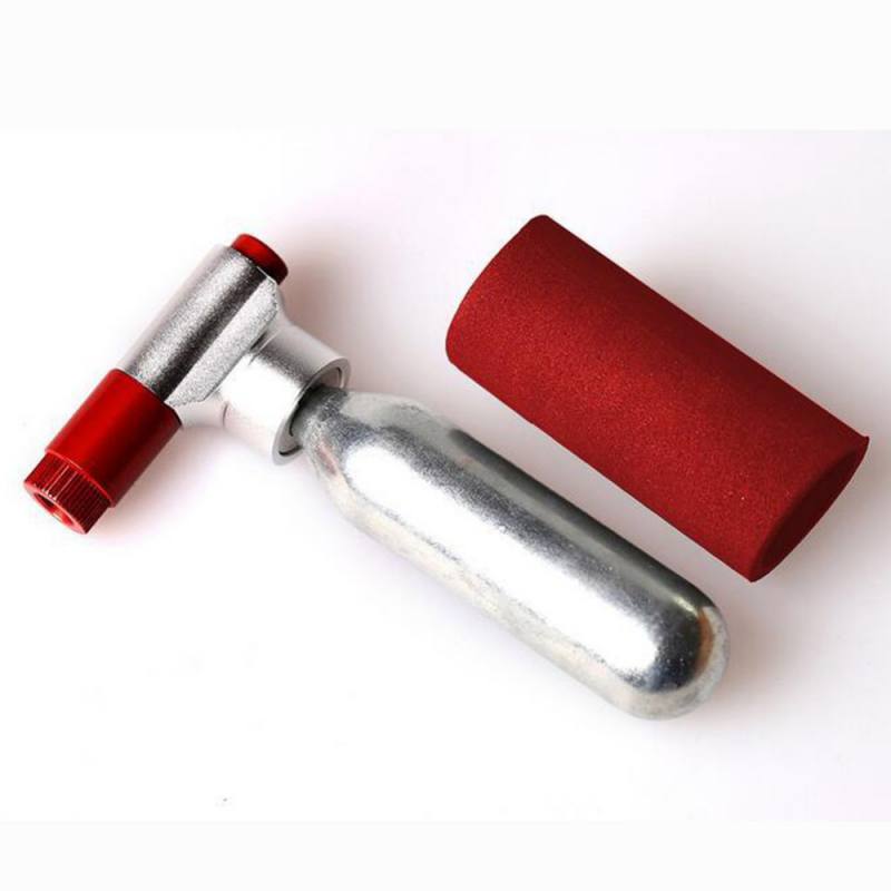Bicycle Pump Portable CO2 emergency pump Compact carbon dioxide charge Without Gas Cylinder Q85