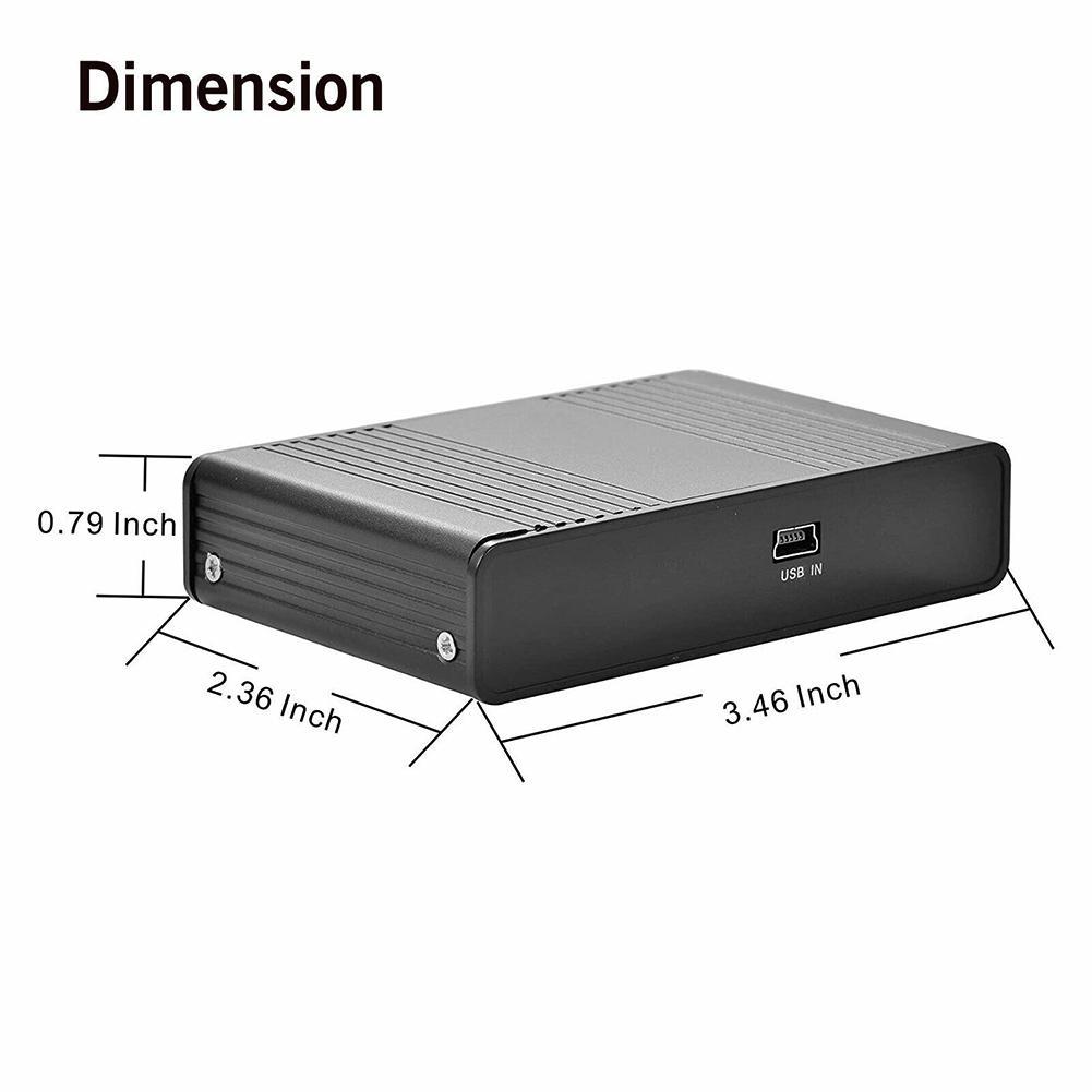 USB Sound Card Audio Analog Recording Adapter 6 Channel 5.1 External SPDIF Optical Digital Audio Card Converter For Windows